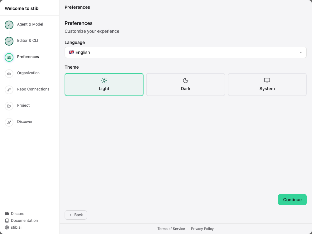 Complete super administrator onboarding