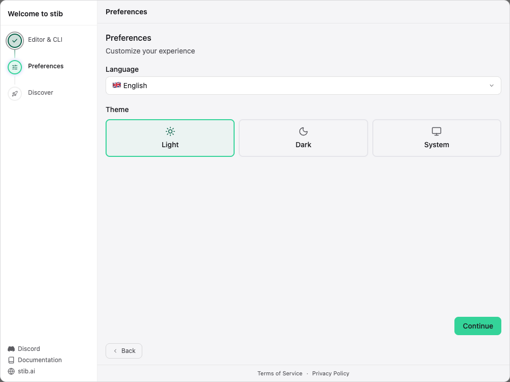 Personal user onboarding